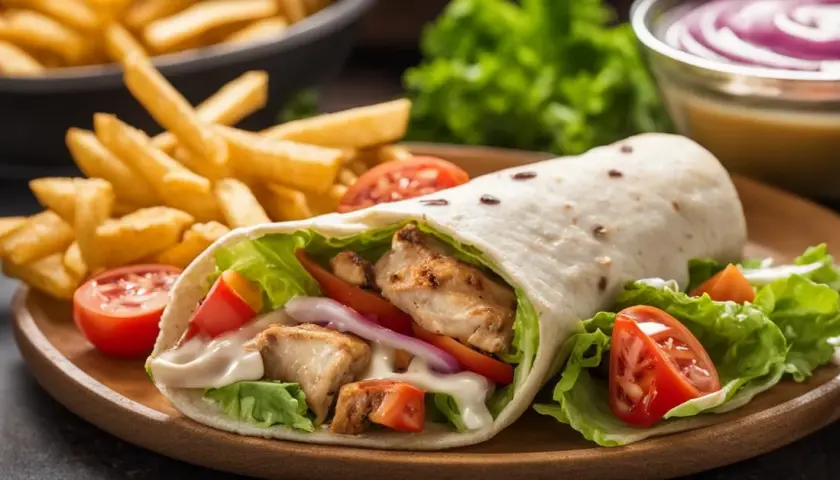 Ile kalorii ma kebab z frytkami? Zaskakujące wartości kaloryczne!