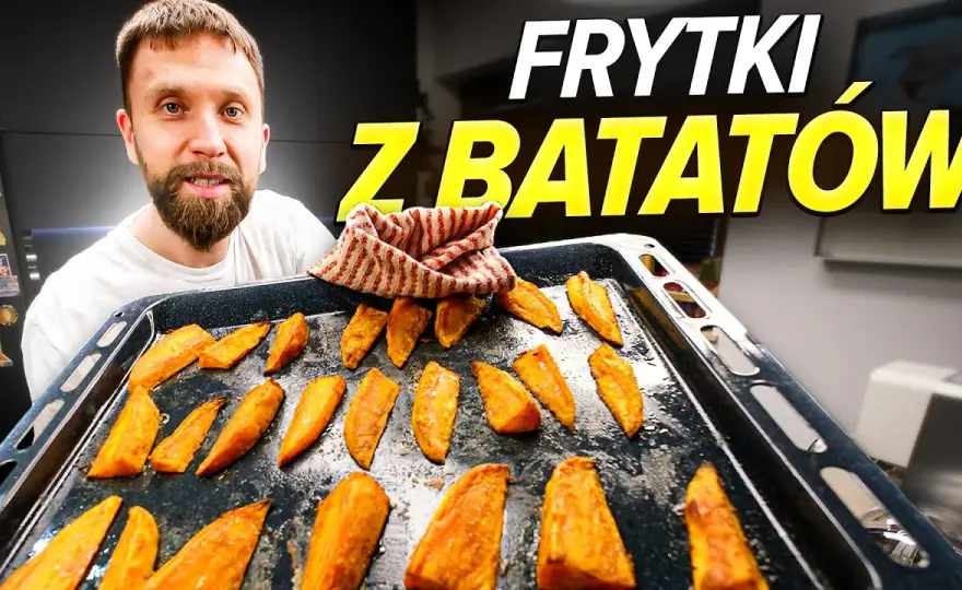 Jak długo piec frytki z batatów, aby były idealnie chrupiące?