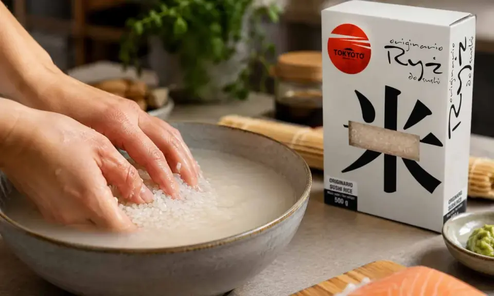 Ryż do sushi w garnku - proporcje wody i zaprawa